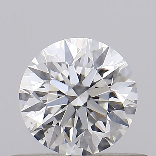 0.36 carat G-SI2 Excellent cut Natūralus Round Deimantas (1)