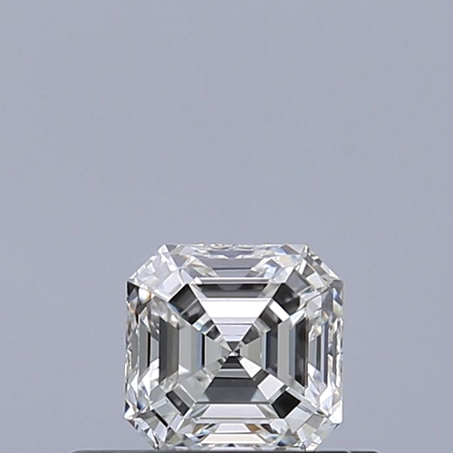 0.36 carat G-VVS2 Natūralus Asscher Deimantas (1)