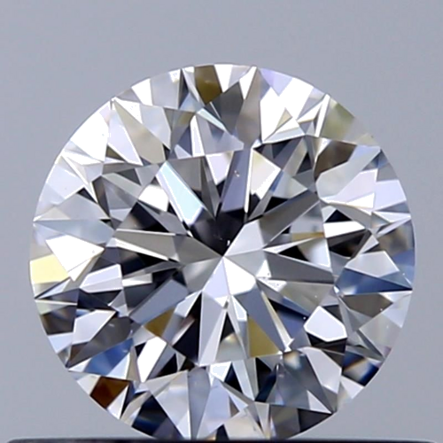 0.53 carat E-VS2 Excellent cut Natūralus Round Deimantas (1)
