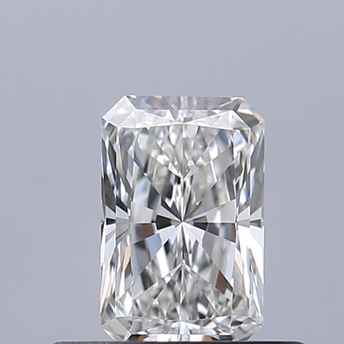 0.45 carat F-VVS2 Natūralus Radiant Deimantas (1)