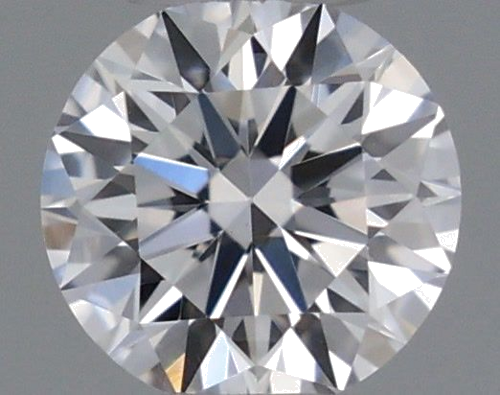 0.2 carat D-VVS2 Very Good cut Natūralus Round Deimantas (1)