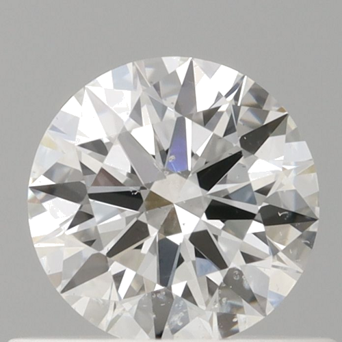 0.53 carat E-SI2 Excellent cut Natūralus Round Deimantas (1)
