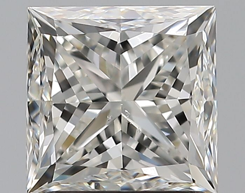 2.01 carat I-SI1 Natūralus Princess Deimantas (1)