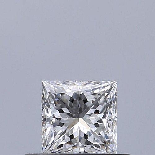 0.4 carat D-VVS1 Natūralus Princess Deimantas (1)