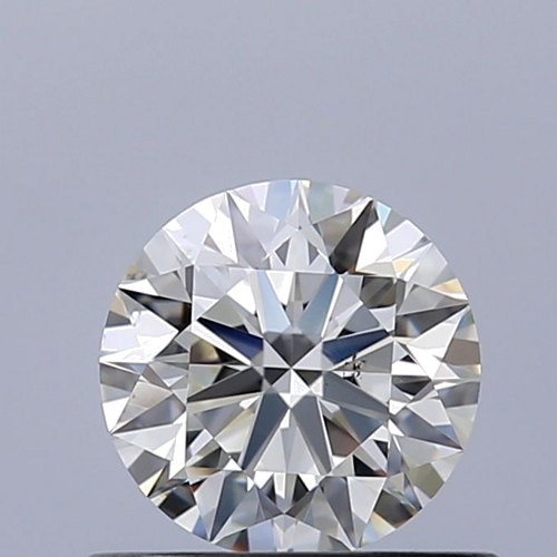 0.62 carat K-SI1 Excellent cut Natūralus Round Deimantas (1)