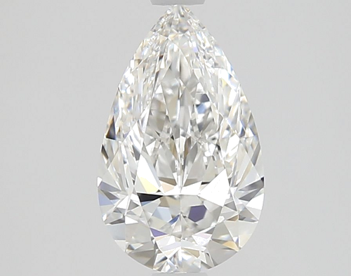 1.34 carat E-VS2 Natūralus Pear Deimantas (1)