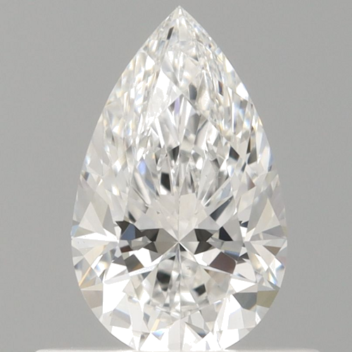 0.52 carat E-VS1 Natūralus Pear Deimantas (1)