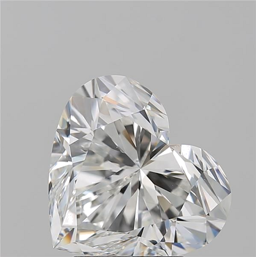 3.54 carat H-VS2 Natūralus Heart Deimantas (1)