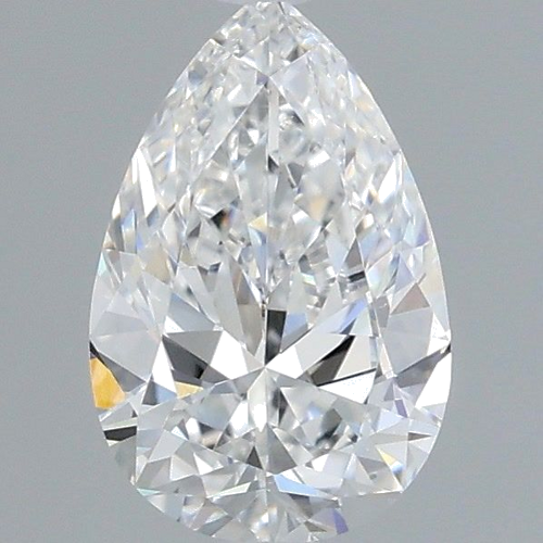 0.6 carat F-VS2 Natūralus Pear Deimantas (1)