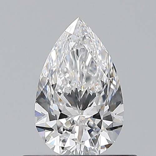 0.53 carat D-VS1 Natūralus Pear Deimantas (1)