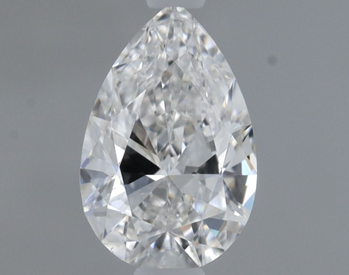 0.5 carat G-VS2 Natūralus Pear Deimantas (1)
