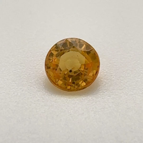 0.44 carat ORANGE Round Safyras (1)