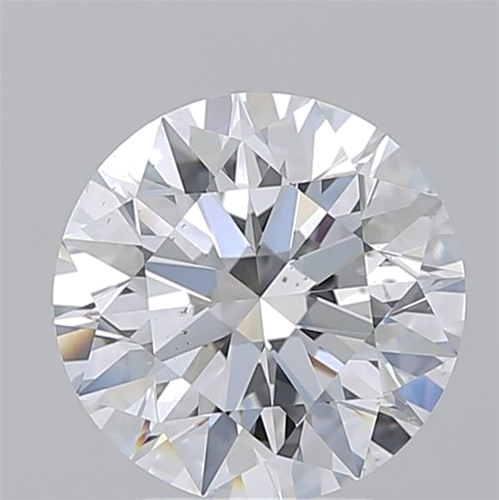 3.1 carat D-SI1 Excellent cut Natūralus Round Deimantas (1)