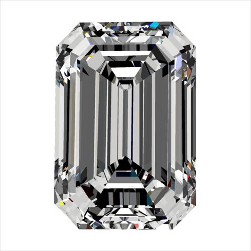 0.3 carat I-VS1 Natūralus Emerald Deimantas (1)