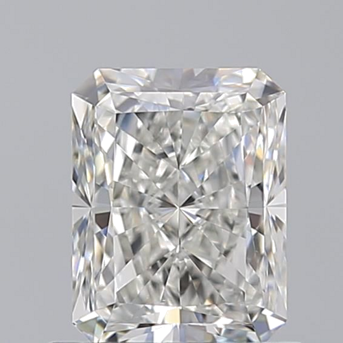 1.01 carat G-VVS1 Natūralus Radiant Deimantas (1)