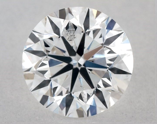 0.7 carat D-SI2 Very Good cut Natūralus Round Deimantas (1)