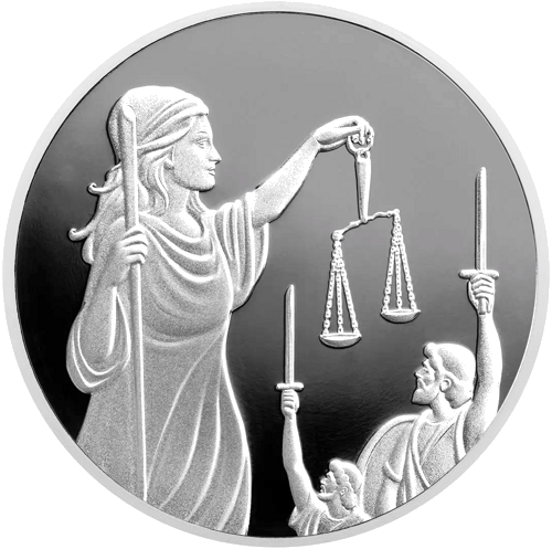 1 oz Пророчица Девора 2023 Израиль серебряная монета (1)