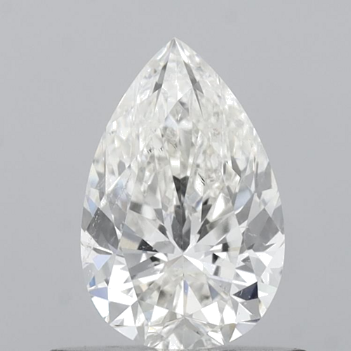 0.61 carat I-SI2 Natūralus Pear Deimantas (1)