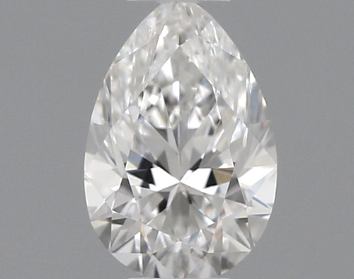 0.25 carat E-VVS2 Natūralus Pear Deimantas (1)