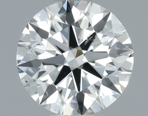 0.61 carat J-SI1 Excellent cut Natūralus Round Deimantas (1)