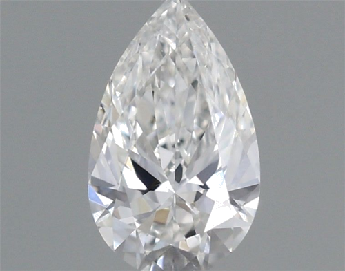 0.25 carat E-VVS1 Natūralus Pear Deimantas (1)