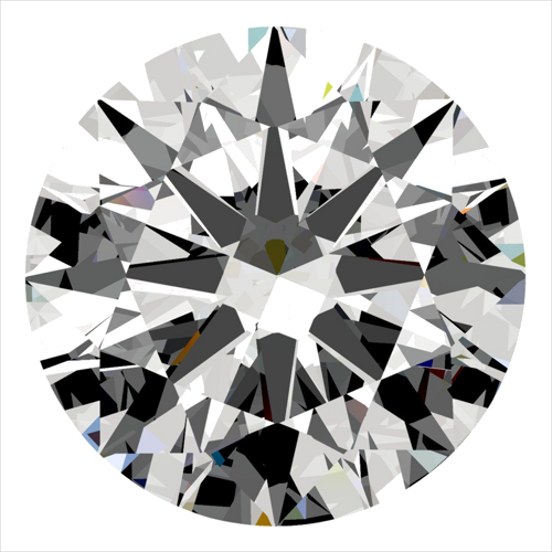 0.3 carat F-VS1 Excellent cut Natūralus Round Deimantas (1)