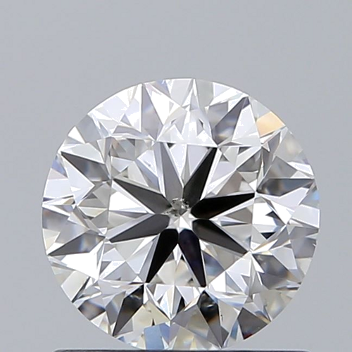1.01 carat E-SI1 Very Good cut Natūralus Round Deimantas (1)