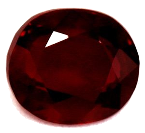 0.92 carat RED Oval Rubinas (1)