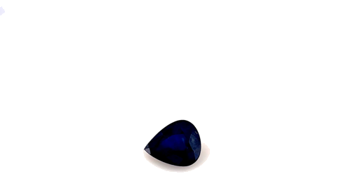 0.39 carat BLUE Pear Safyras (1)
