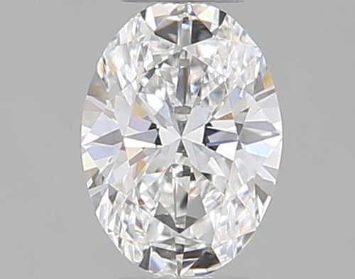 0.25 carat F-VVS2 Natūralus Oval Deimantas (1)