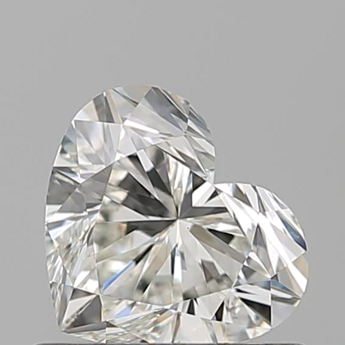 0.71 carat J-VS1 Natūralus Heart Deimantas (1)