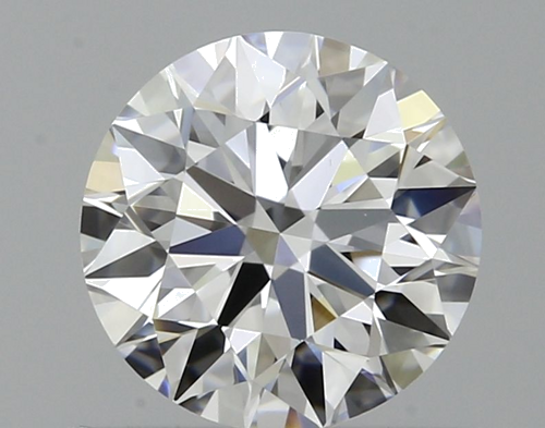 0.58 carat D-VVS2 Excellent cut Natūralus Round Deimantas (1)