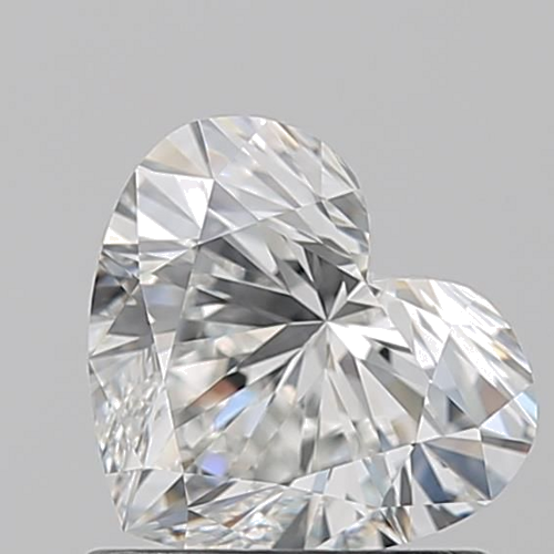 1.01 carat G-VVS2 Natūralus Heart Deimantas (1)