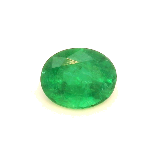 0.41 carat GREEN Oval Smaragdas (1)