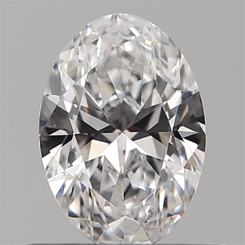 0.47 carat D-VVS2 Natūralus Oval Deimantas (1)