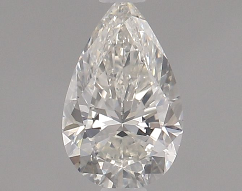 0.5 carat I-SI1 Natūralus Pear Deimantas (1)