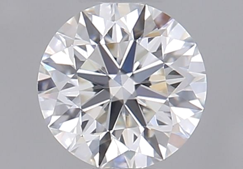 0.35 carat G-VVS2 Excellent cut Natūralus Round Deimantas (1)