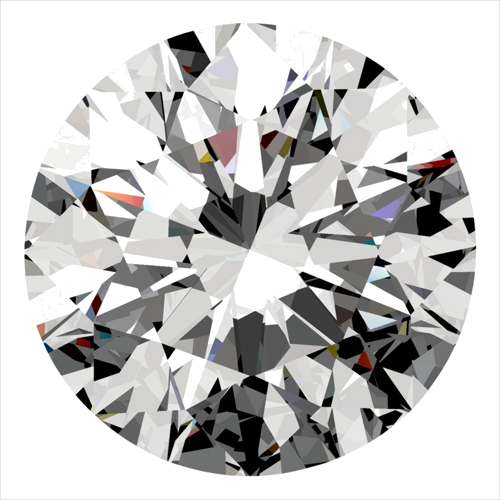 0.3 carat F-VS1 Excellent cut Natūralus Round Deimantas (1)