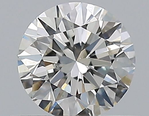 0.5 carat G-SI2 Excellent cut Natūralus Round Deimantas (1)
