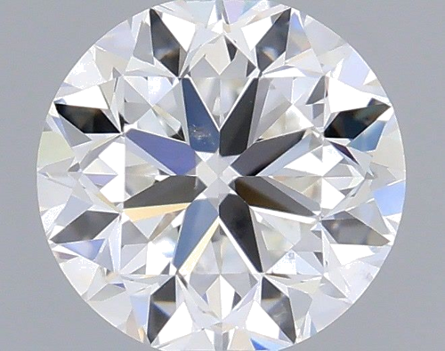 0.5 carat E-SI1 GD cut Natūralus Round Deimantas (1)