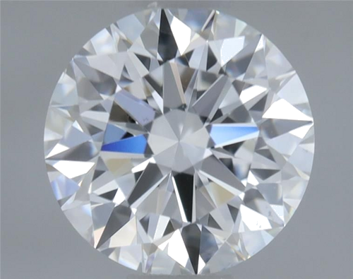 0.52 carat F-VS2 Excellent cut Natūralus Round Deimantas (1)
