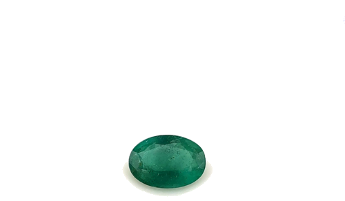 0.4 carat GREEN Oval Smaragdas (1)