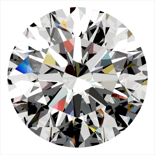 0.31 carat D-VVS1 Excellent cut Natūralus Round Deimantas (1)