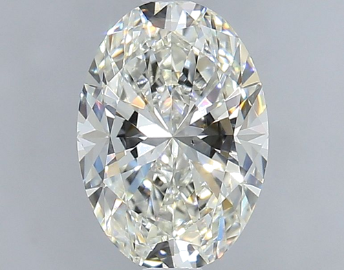 1.0 carat K-VS2 Natūralus Oval Deimantas (1)