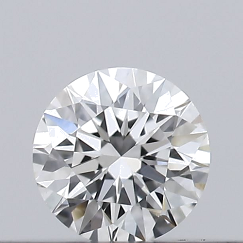 0.15 carat F-VVS2 Excellent cut Natūralus Round Deimantas (1)