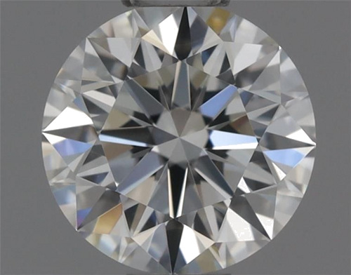0.42 carat H-VVS1 Excellent cut Natūralus Round Deimantas (1)