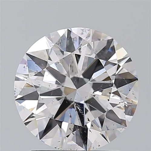 2.03 carat E-SI2 Excellent cut Natūralus Round Deimantas (1)