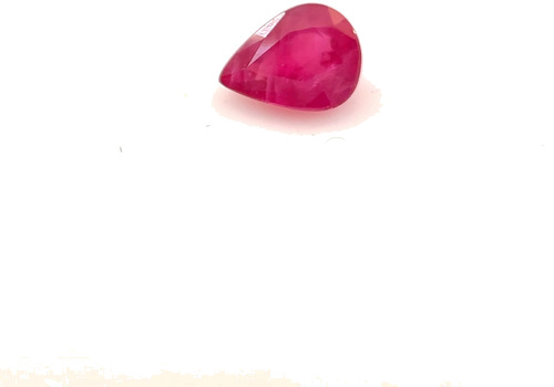 0.41 carat RED Pear Rubinas (1)
