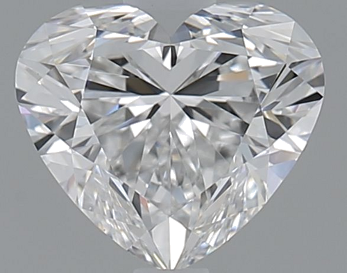 1.01 carat E-VS2 Natūralus Heart Deimantas (1)