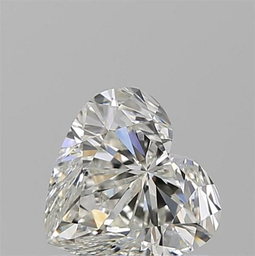 1.01 carat I-VVS2 Natūralus Heart Deimantas (1)